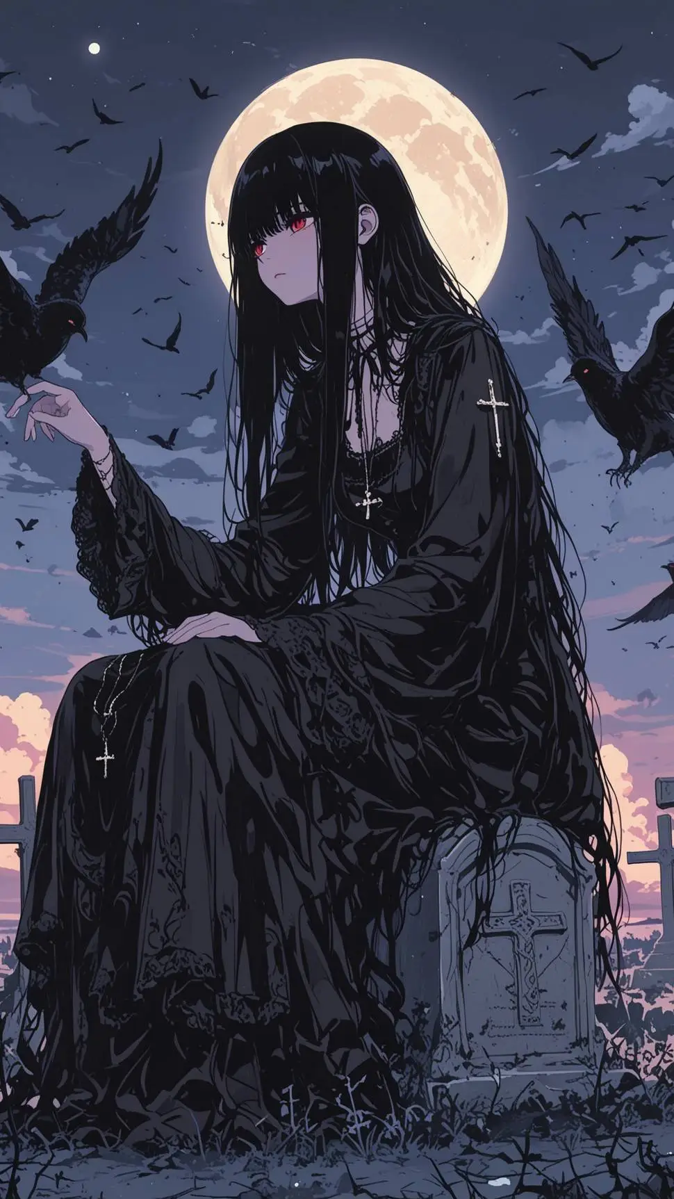 ai character: marry  background