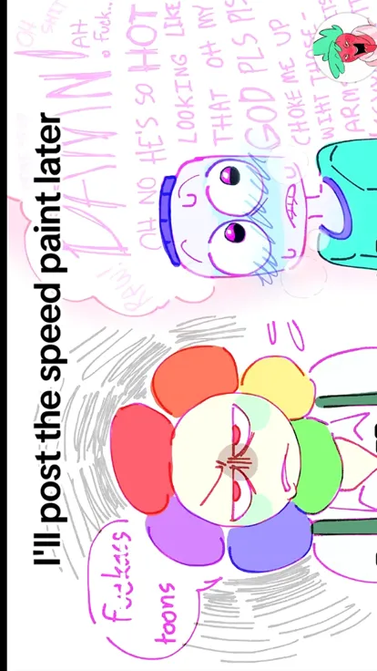 ai character: Dandy x my OC background