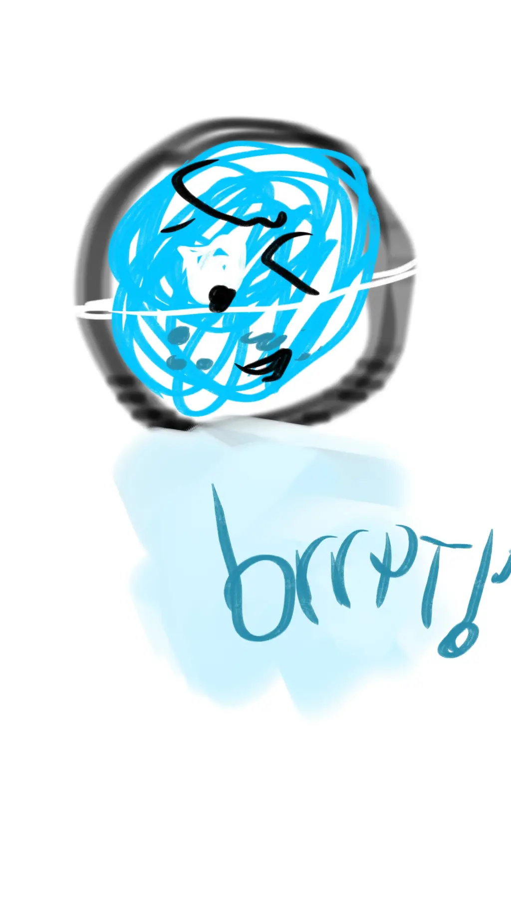 ai character: trip with Uranus background