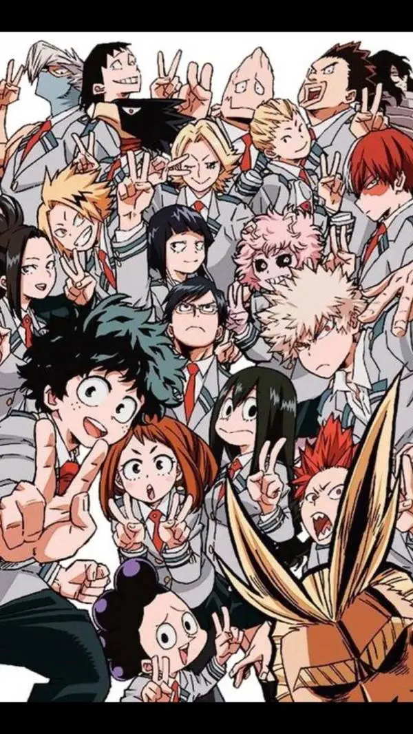 ai character: mha test background