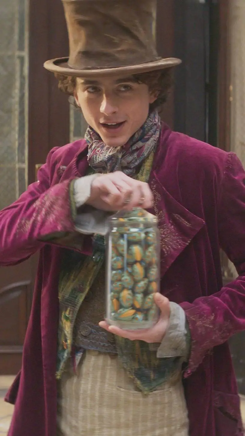 ai character: wonka background