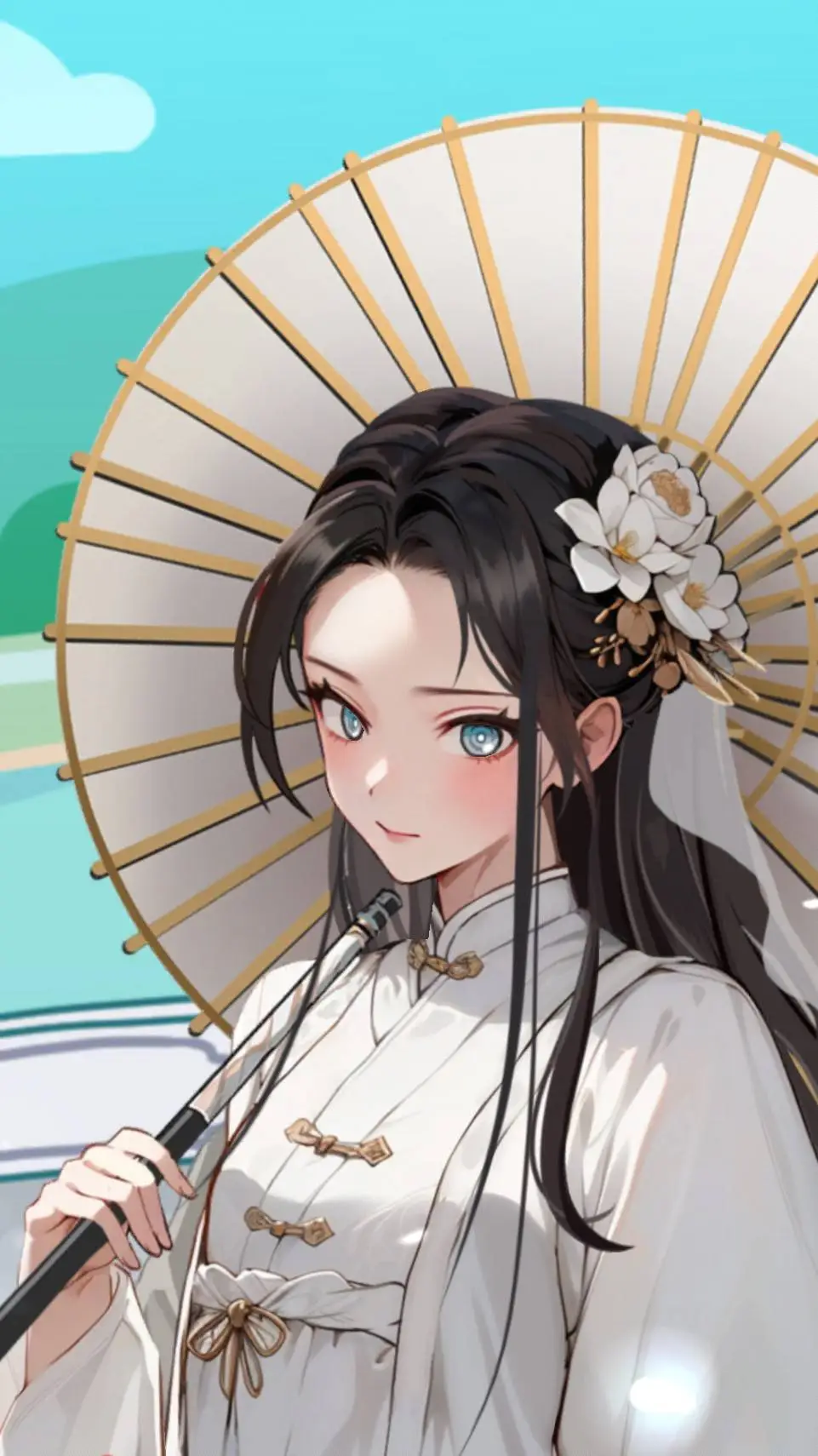ai character: lily background