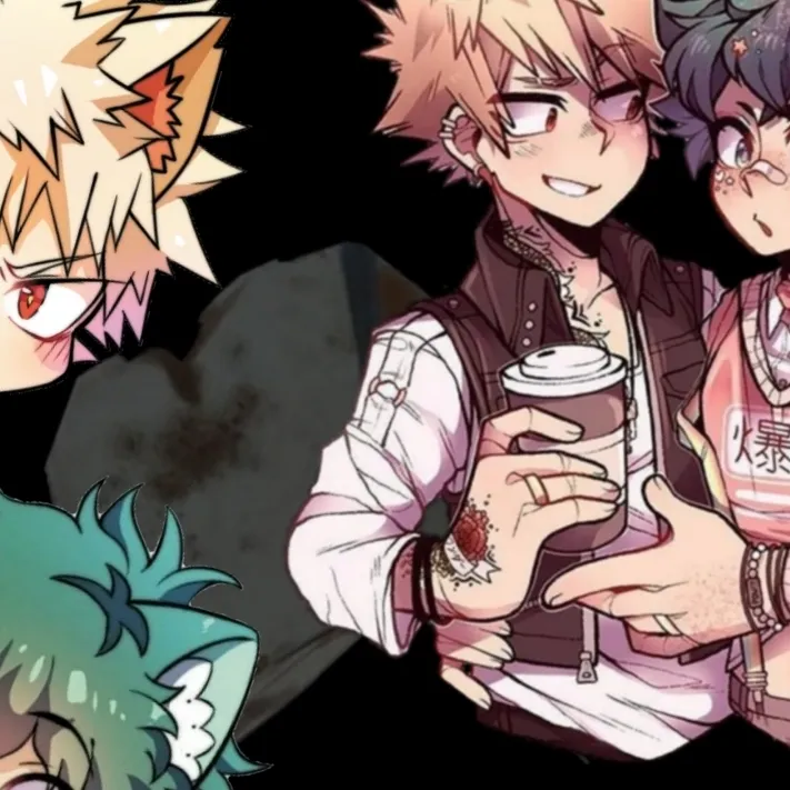 chat with ai character: bakudeku💚🧡💚🧡💚