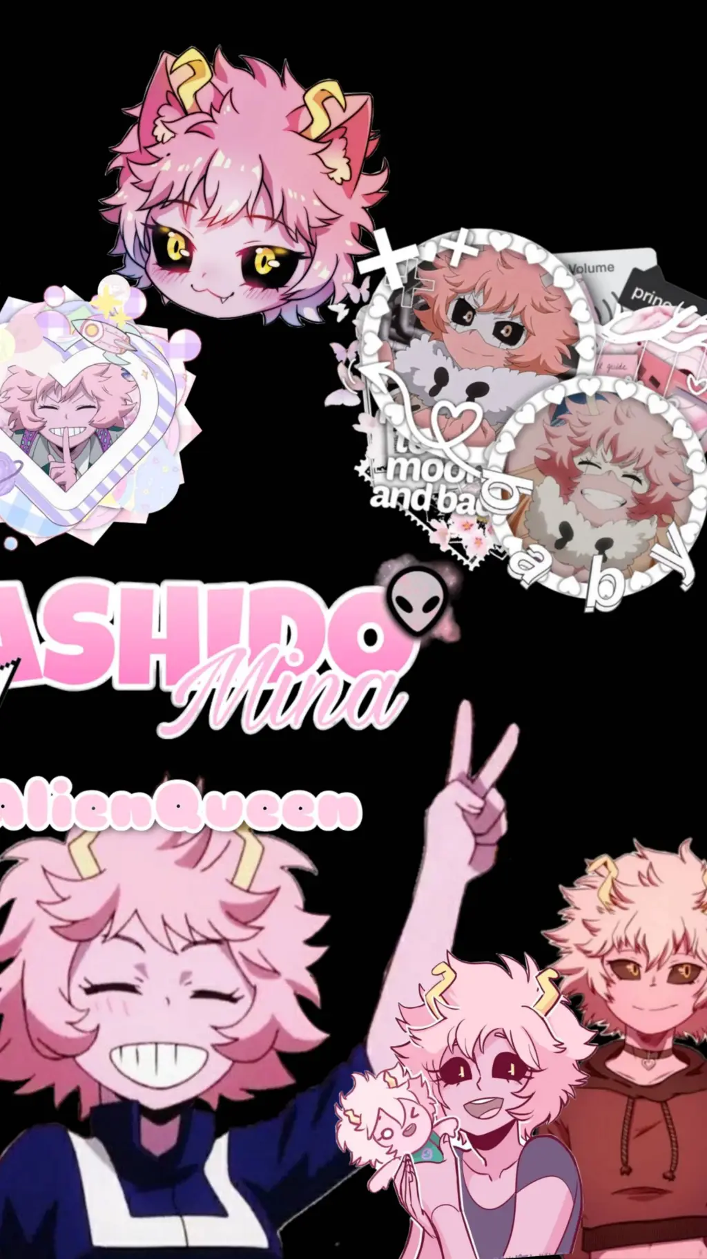 ai character: mina background