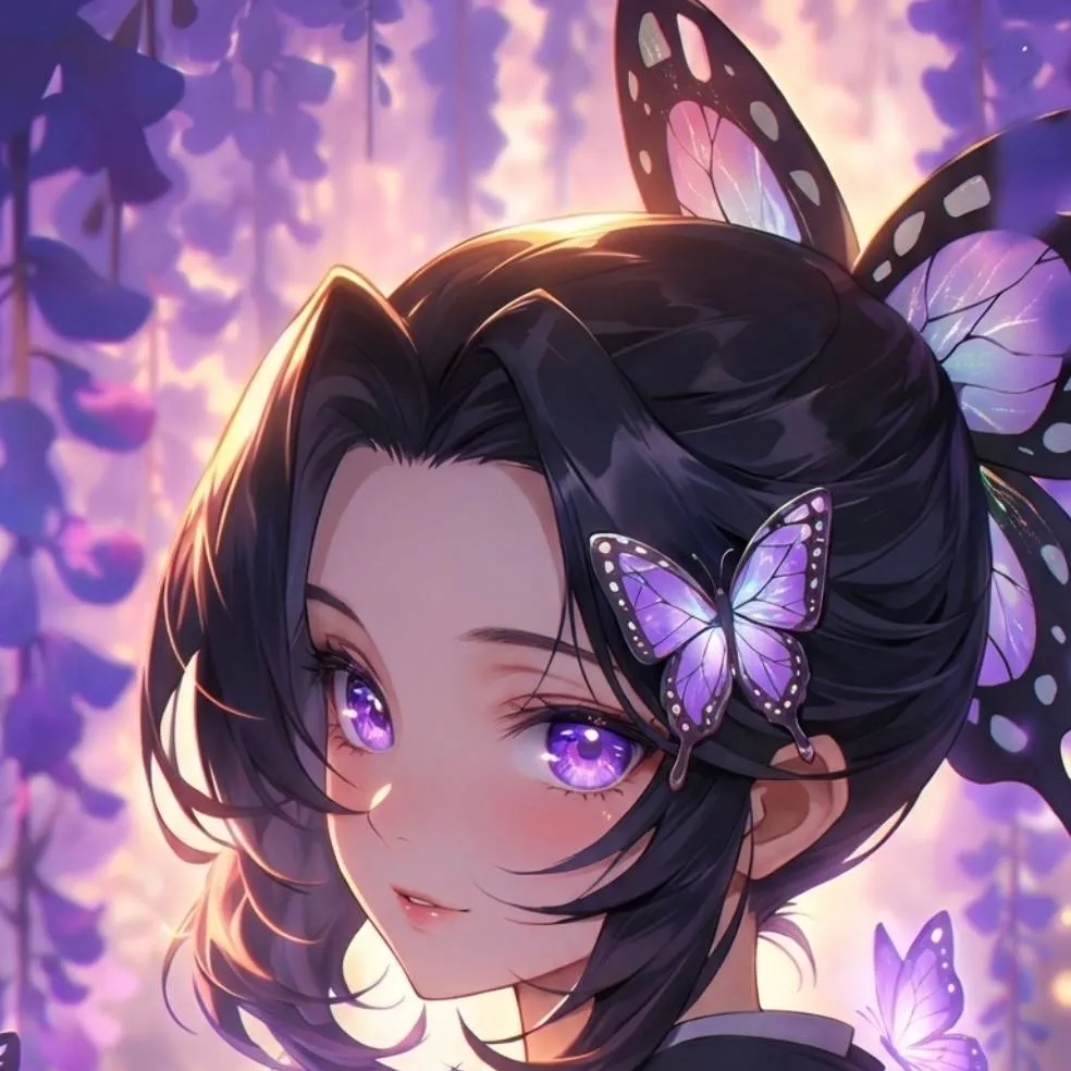 chat with ai character: Shinobu🦋💜🟣
