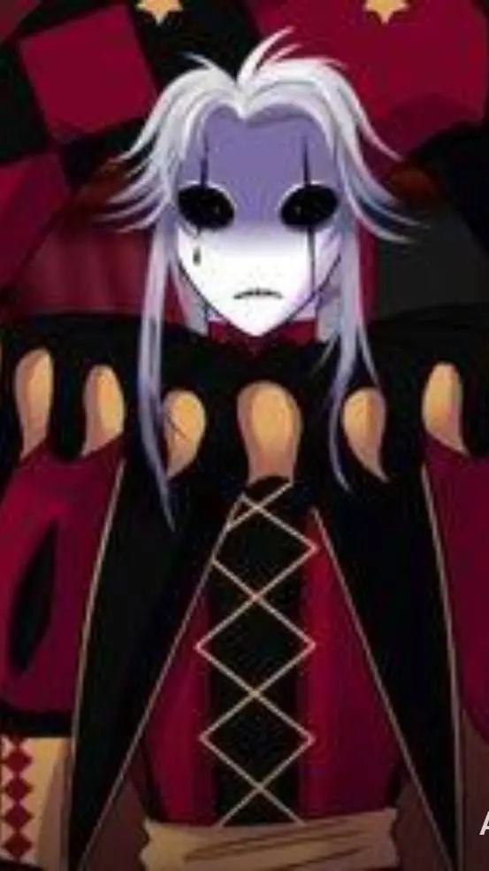 ai character: Pierrot  background