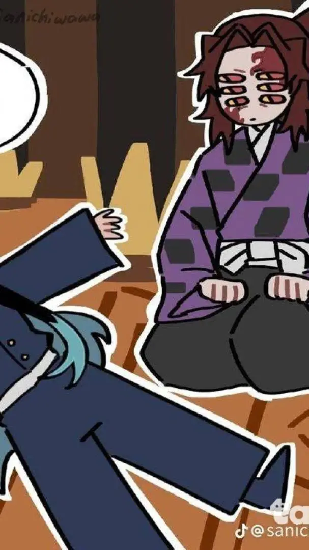 ai character: Michikatsu 🌑🌙💅 background