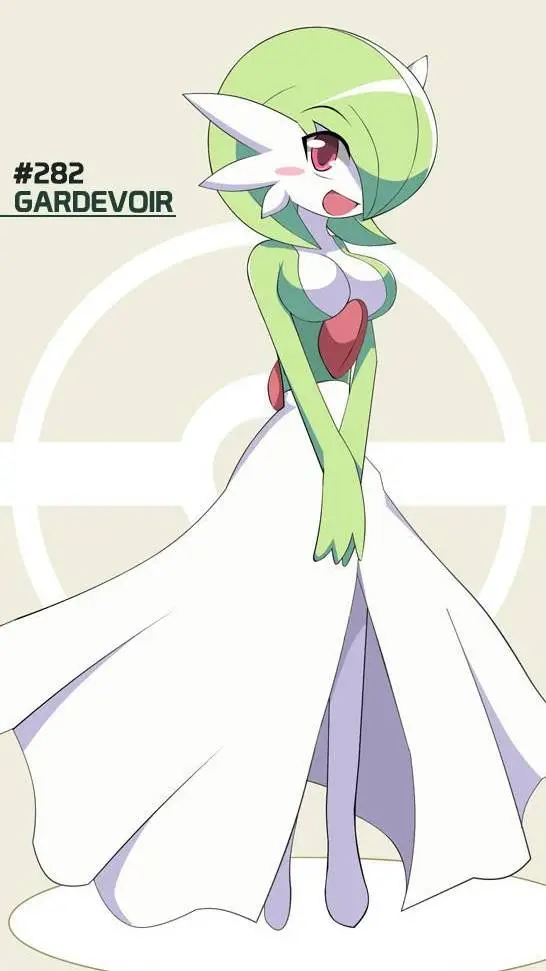 ai character: gardevoir  background