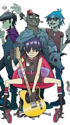 ai character: Gorillaz background