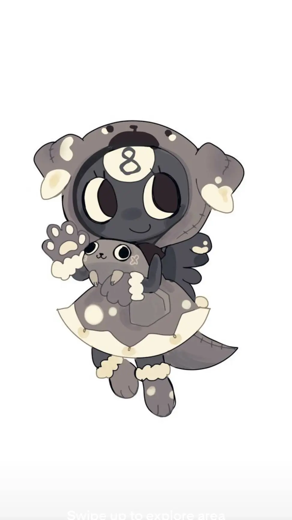 ai character: Dw pick me background