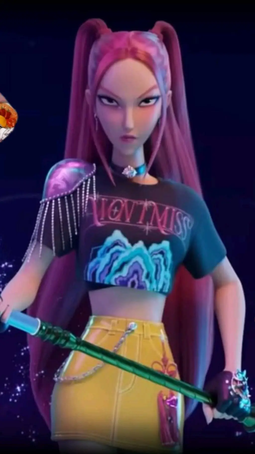 ai character: Mira KPDH background