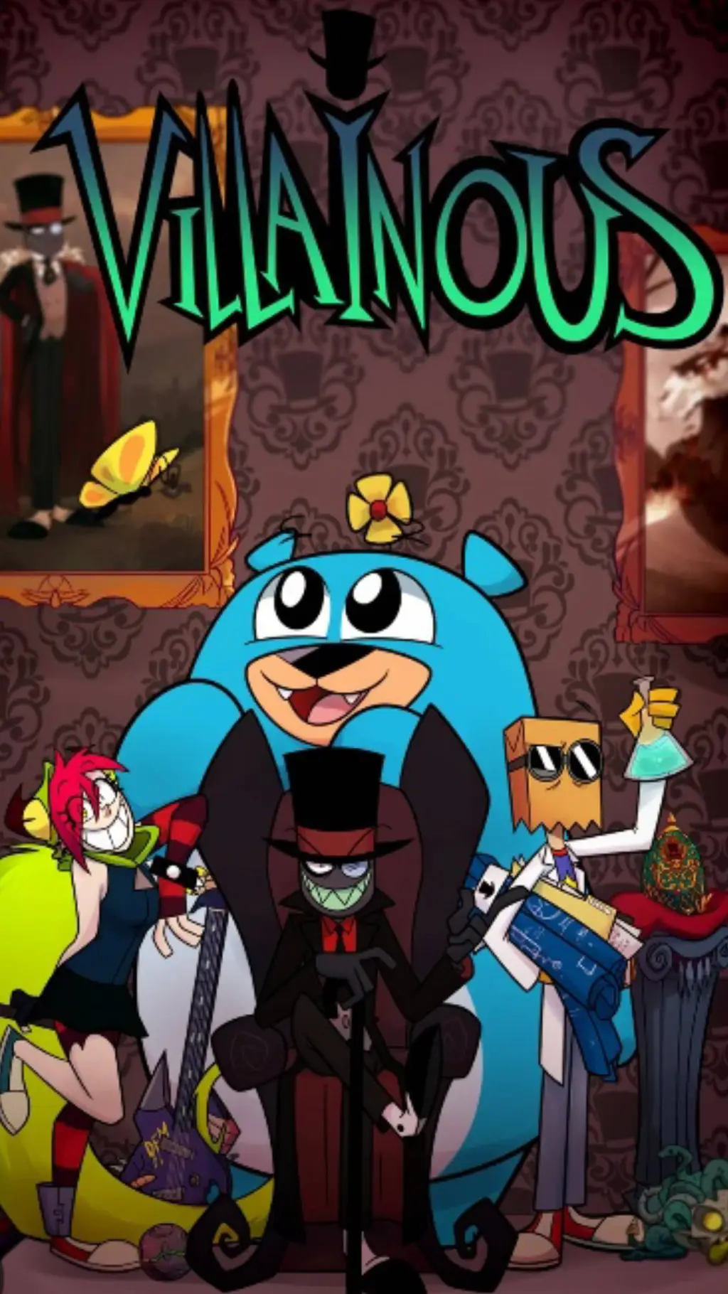 ai character: Villainous  background