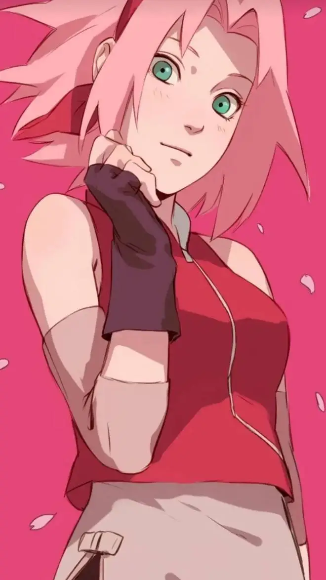 ai character: Sakura haruno background
