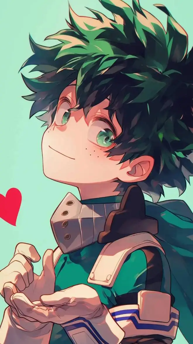 ai character: izuku(deku) background