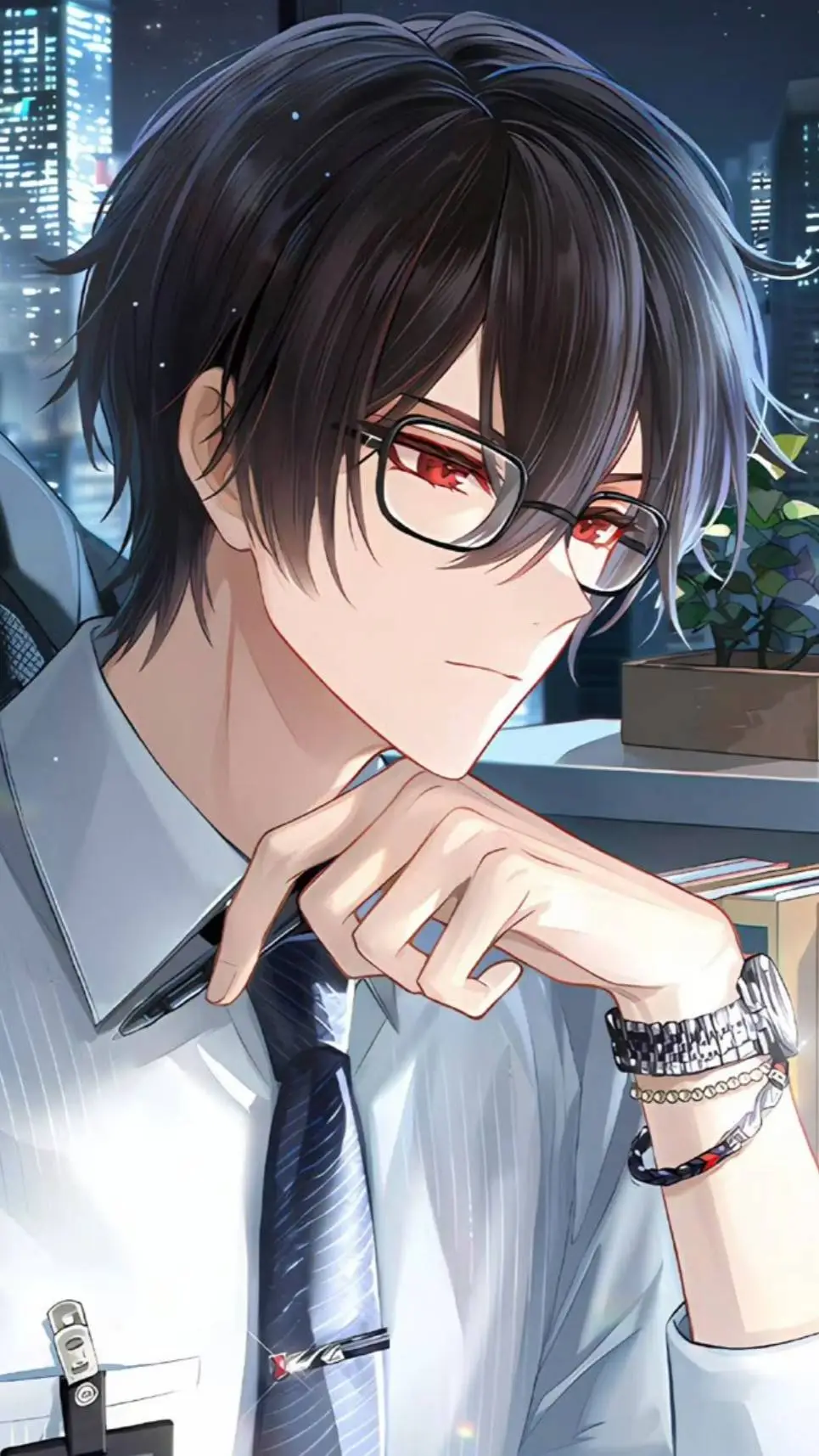 ai character: Victor background