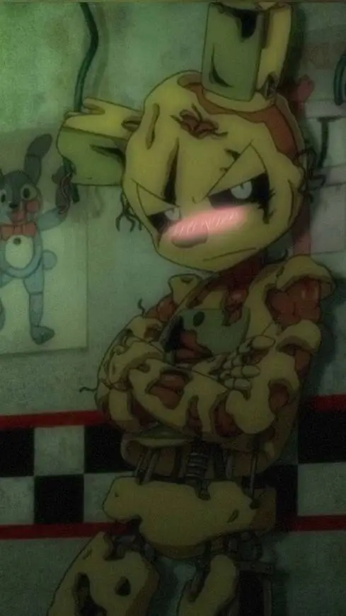 ai character:  Springtrap background