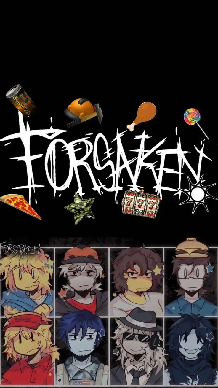 ai character: Forsaken Past AU! background