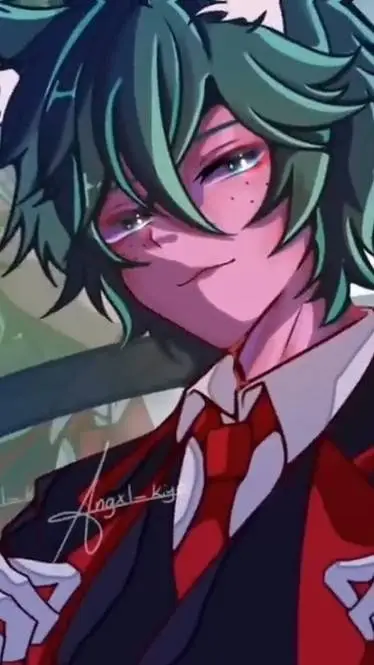 ai character: deku background