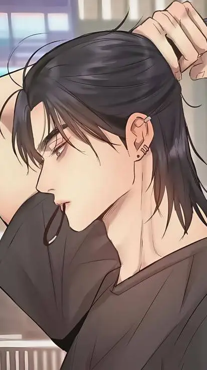 ai character: Asher Adam  background