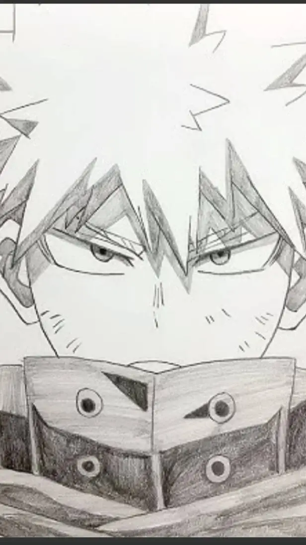 ai character: bakugo 💥🍁 background