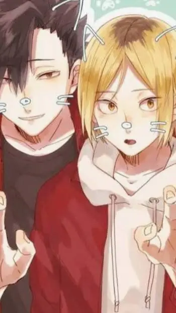 ai character: kenma x kuro  background