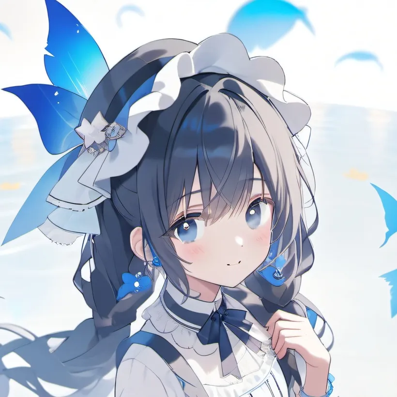 chat with ai character: blue