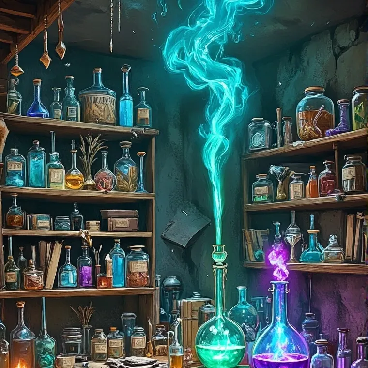 chat with ai character: potions