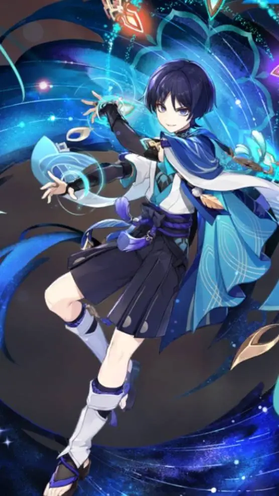 ai character: scaradookie background