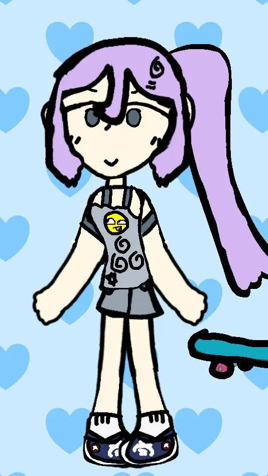 ai character: ☆candy☆ background