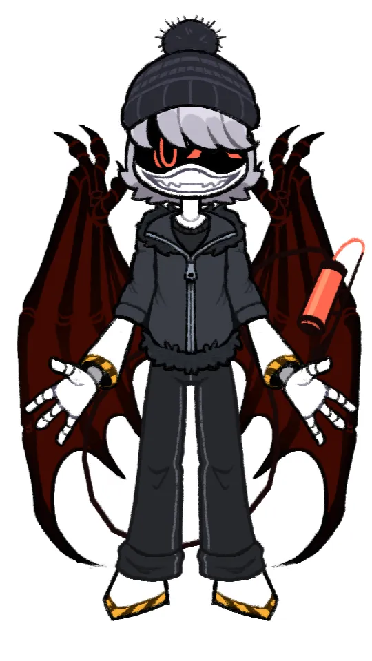 ai character: X background