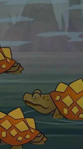 ai character: Turtle background