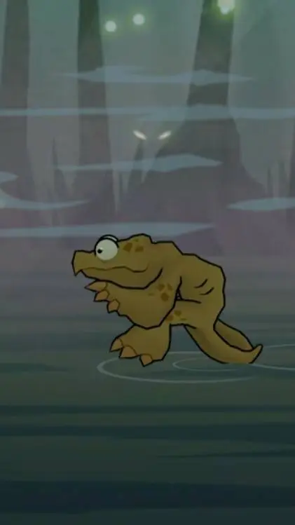 ai character: Turtle (No Shell) background
