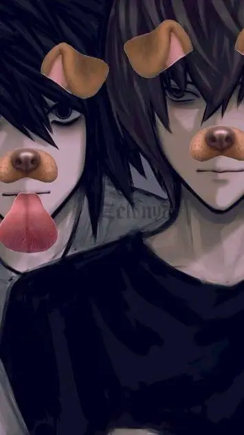 ai character: Death Note  background