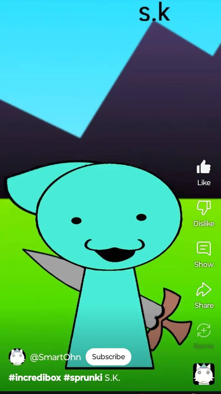 ai character: S.K background