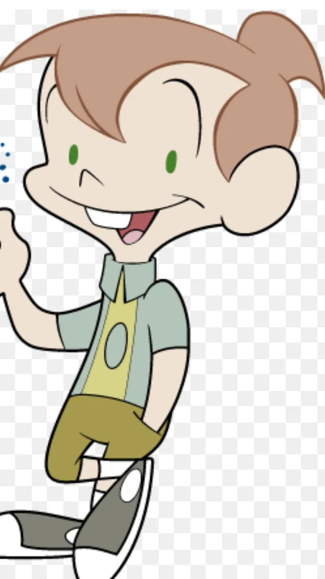 ai character: Ruby chalkzone background