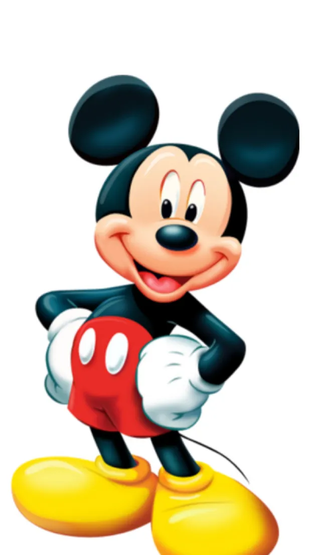 ai character: Mickey Mouse background