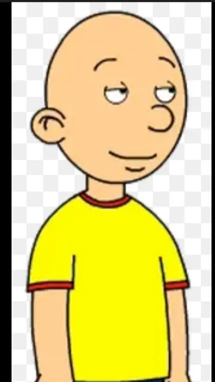 ai character: Caillou background