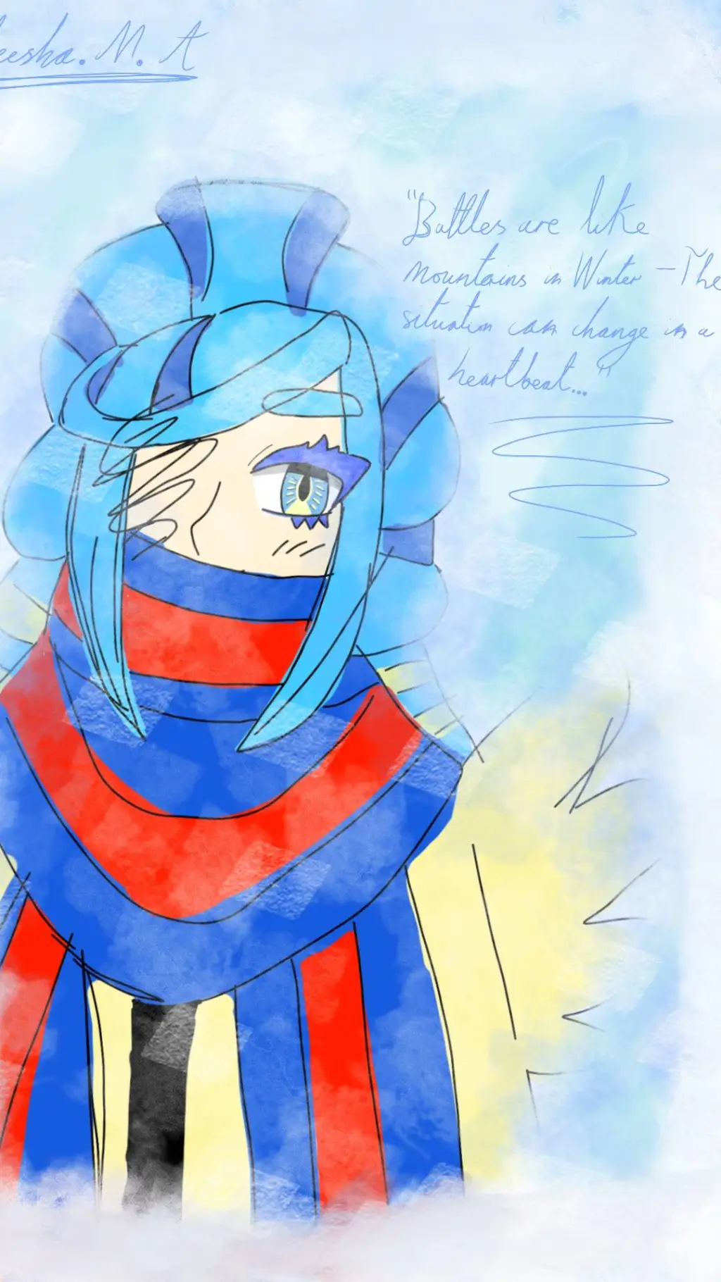 ai character: Grusha background