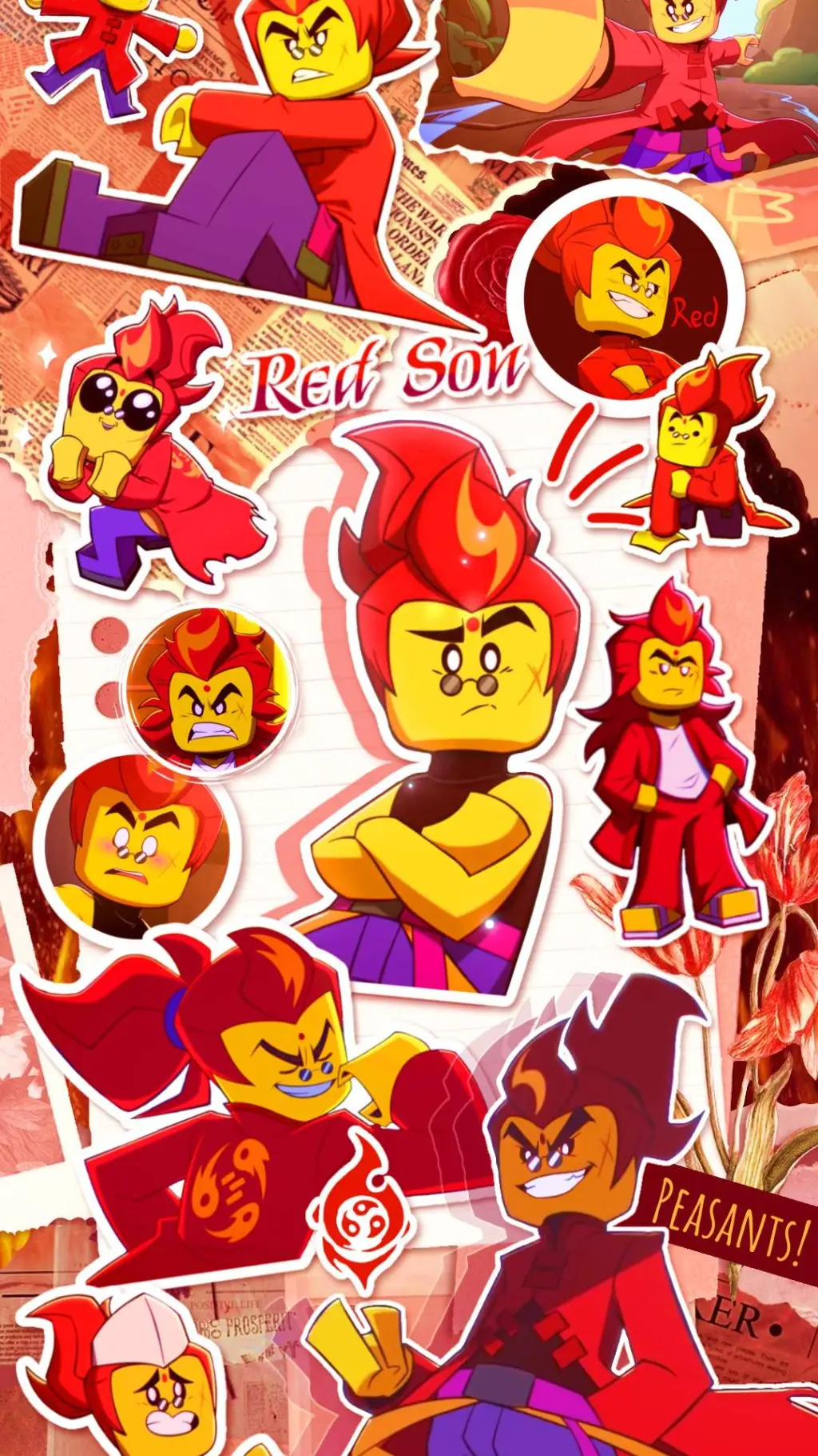 Talkie AI - Chat with ❤️🐂🔥~Red Son~🔥🐂❤️