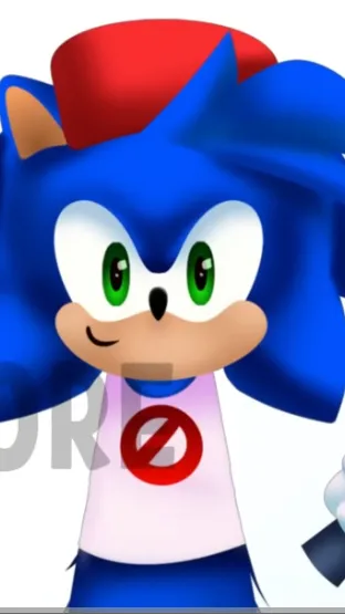 ai character: Fnf sonic background