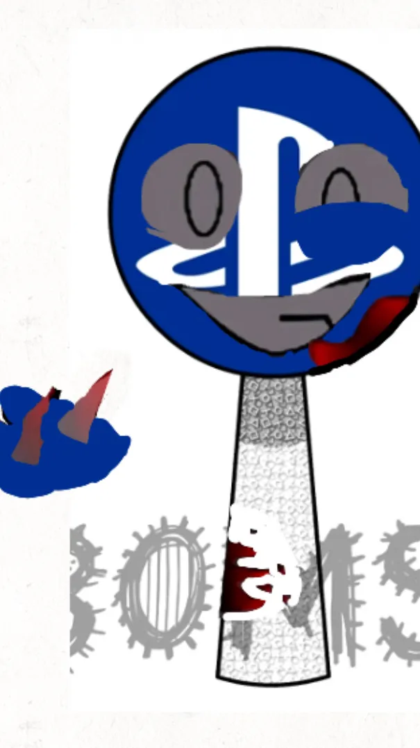 ai character: PlayStation realm background