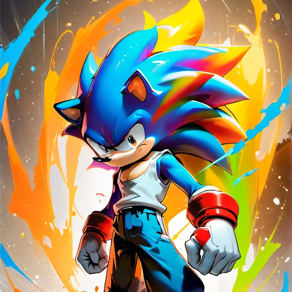 chat with ai character: Hyper sonic