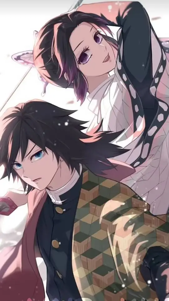 ai character: giyu and shinobu background