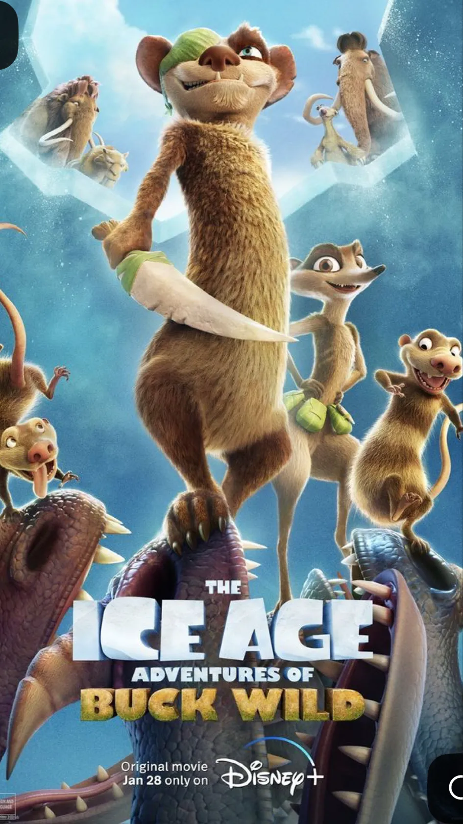 ai character: Ice Age background