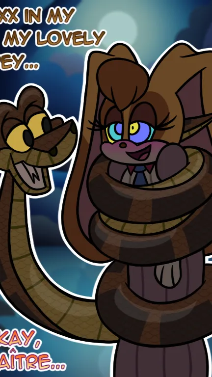 ai character: Kaa and vanilla background