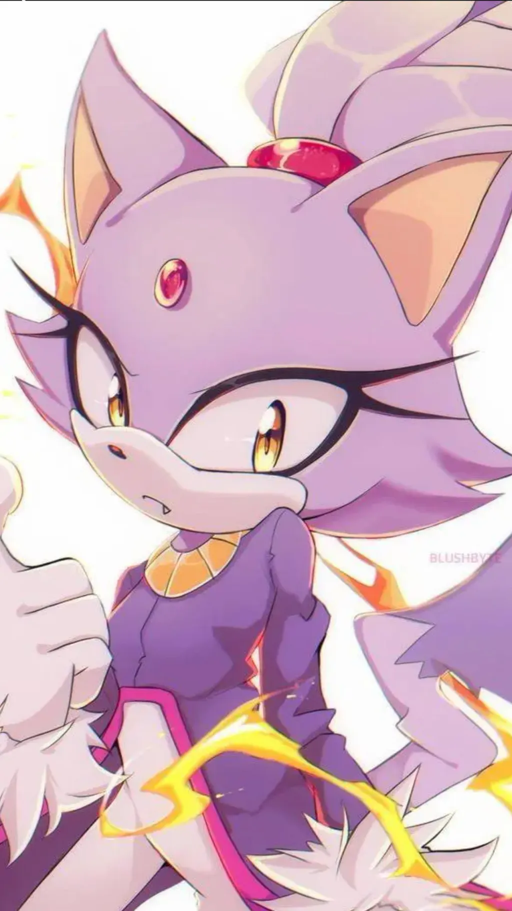 ai character: Blaze background