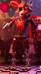 ai character: Withered foxy background