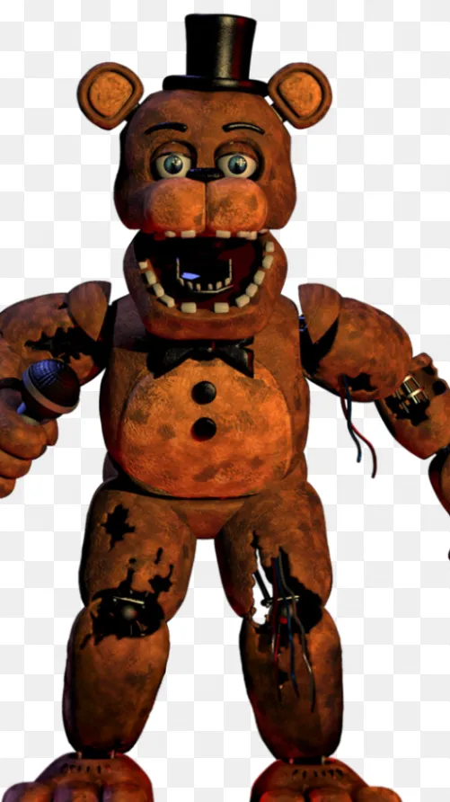 ai character: Withered freddy background