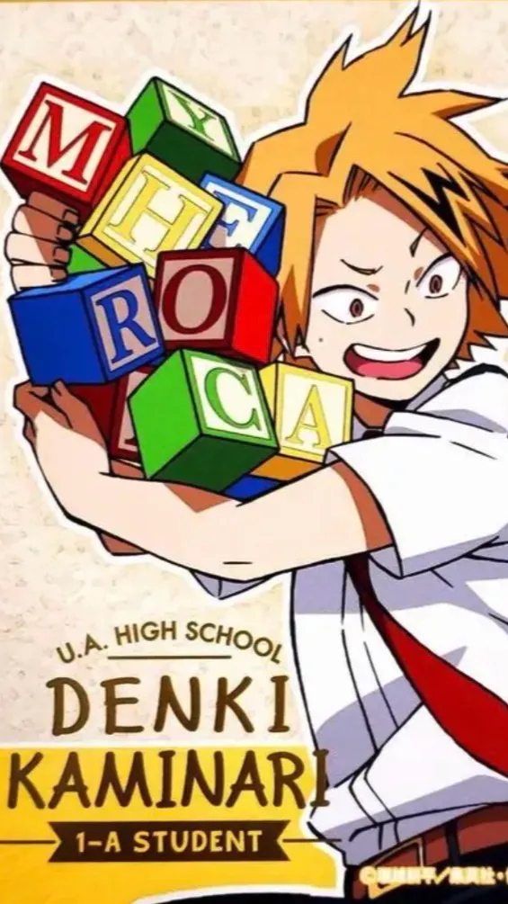 ai character: Denki background