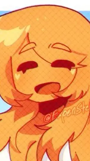 ai character: Chica Naranja background